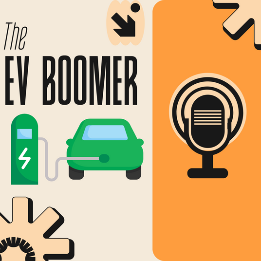 The EV Boomer podcast cover art